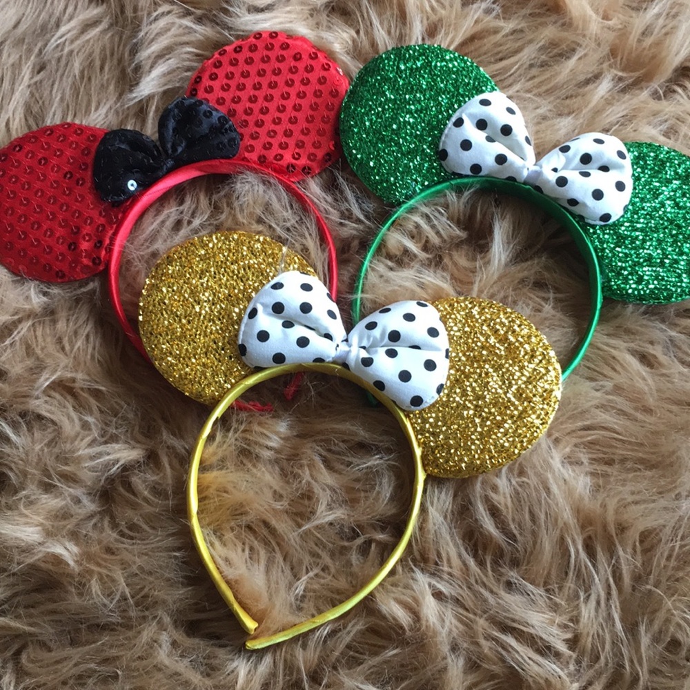 Sequined Mickey ears